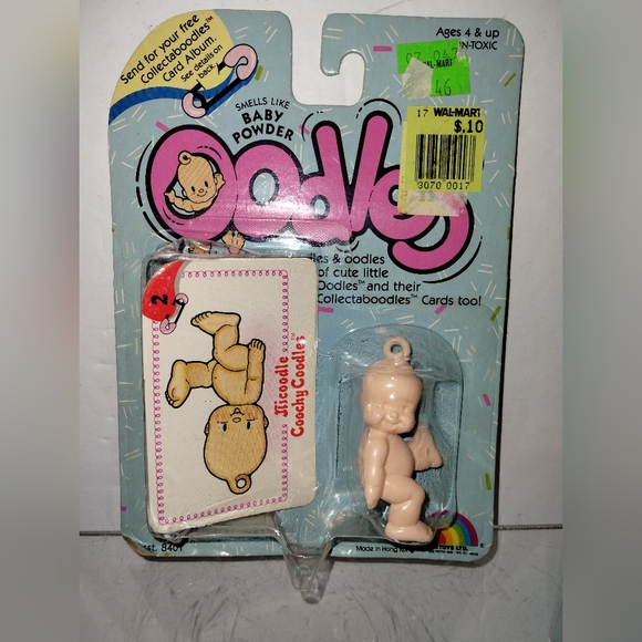 Vintage 1986 LJN Baby Oodles #2 Nicoodle Coochy Coodles Asst. 8401 New In Packag - Picture 1 of 5
